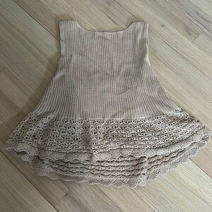 REVOLVE 525 | cropped knit tank | NWOT | sz M